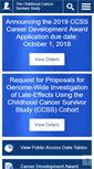 Mobile Screenshot of ccss.stjude.org
